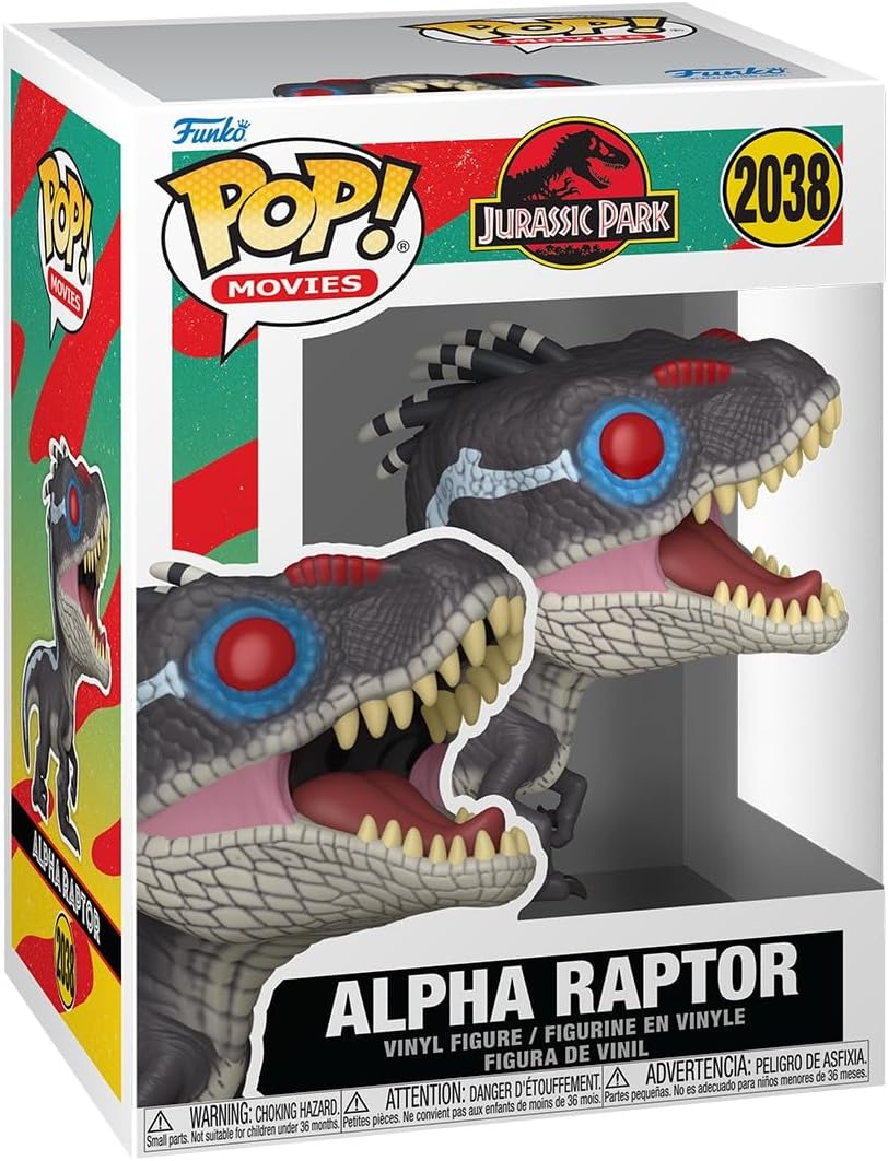 Funko Pop Alpha Raptor 1801 - Jurassic Park