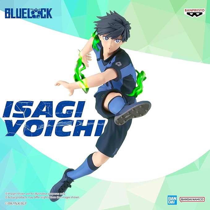 Figura Yoichi Isagi - Blue Lock - Bandai