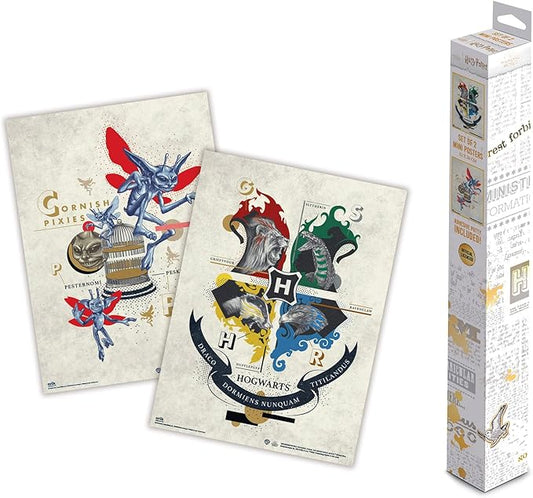Pack Posters Mundo Mágico de Hogwarts - Harry Potter - ABYstyle