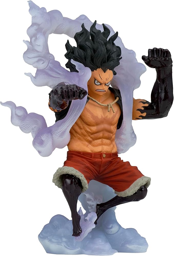 Figura Monkey D Luffy Gear 4th Snakeman King of Artist - One Piece - Bandai