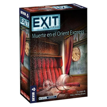 Juego de Mesa Exit: Muerte en el Orient Express: Experto - JDM