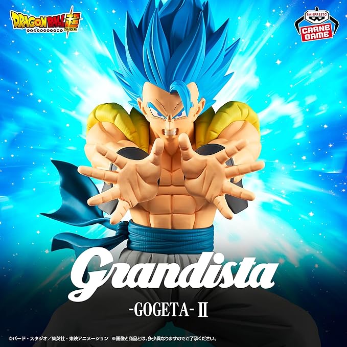 Figura Gogeta ssb Grandista - Dragon Ball Super - Bandai