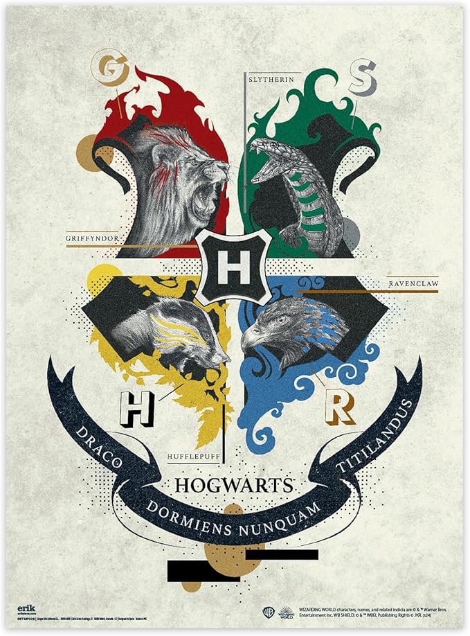 Pack Posters Mundo Mágico de Hogwarts - Harry Potter - ABYstyle