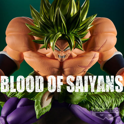 Figura Broly Saiyan: Special XVII Blood of Saiyans - DragonBall Super - Bandai