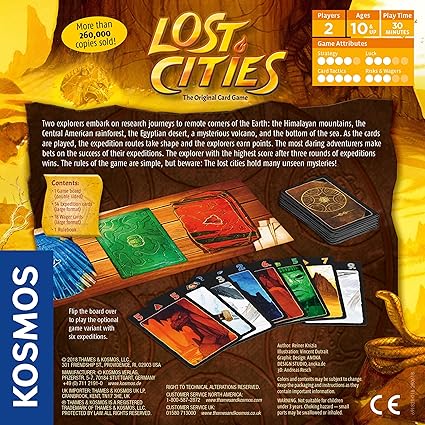 Juego de Mesa Exploradores: Lost Cities - JDM