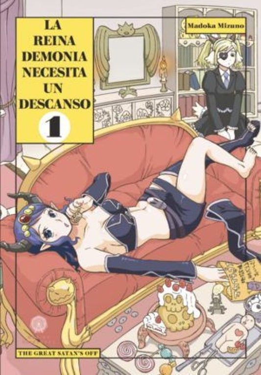 Manga 01 La Reina Demonia Necesita Un Descanso - Madoka Mizuno - SD