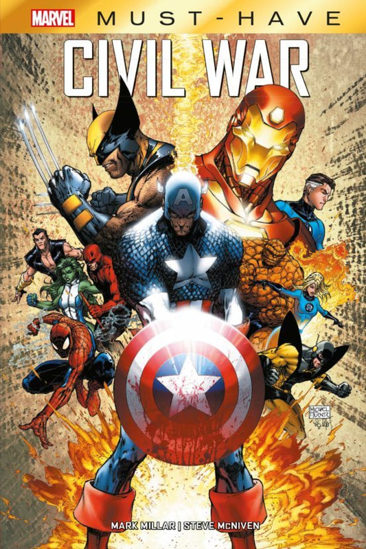 M MARVEL civilwar - SD