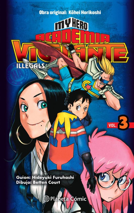 Manga 03 My Hero Academia - Vigilantes Ilegales - PC