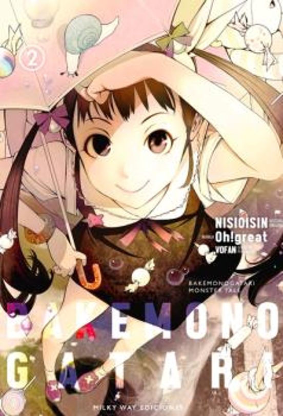 Manga 02 Bakemonogatari - Nisioisin Oh!great - MW