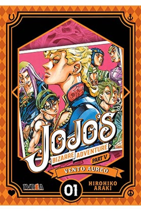 Manga 01 JOJO Vento Aureo BA - SD