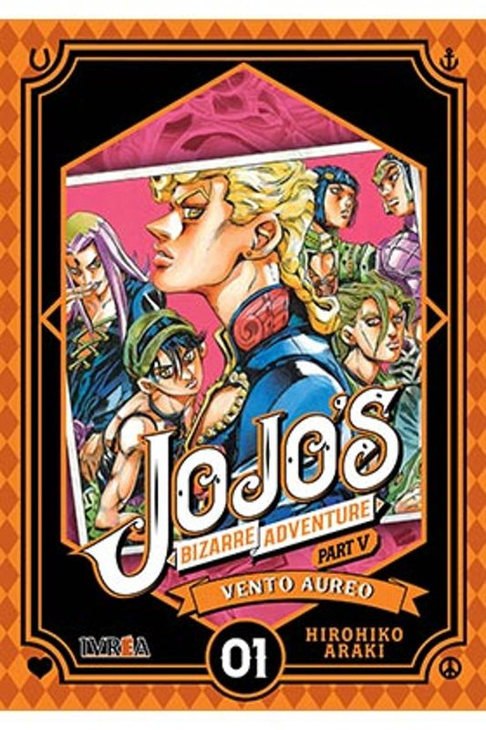 Manga 01 JOJO Vento Aureo BA - SD