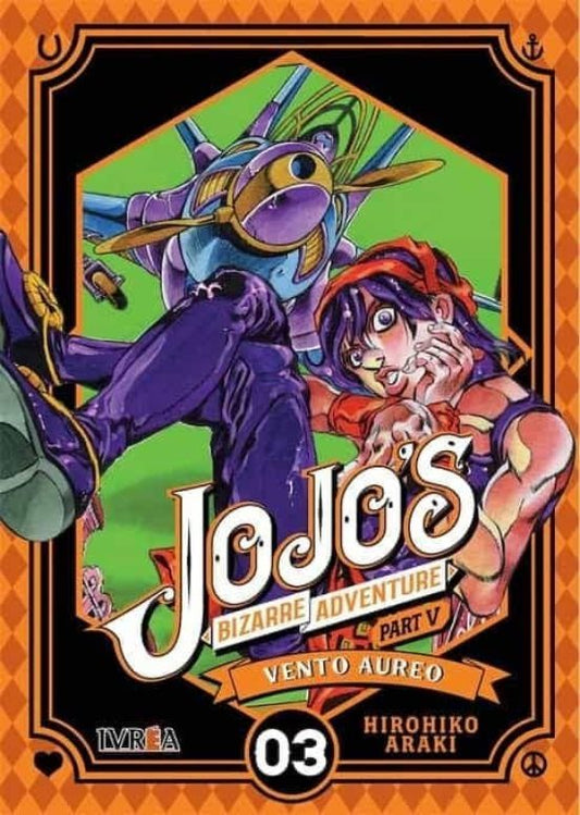 Manga 03 JOJO Vento Aureo BA - SD