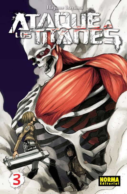 Manga 03 Attack On Titan - NE