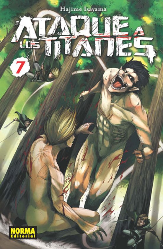 Manga 07 Attack On Titan - NE