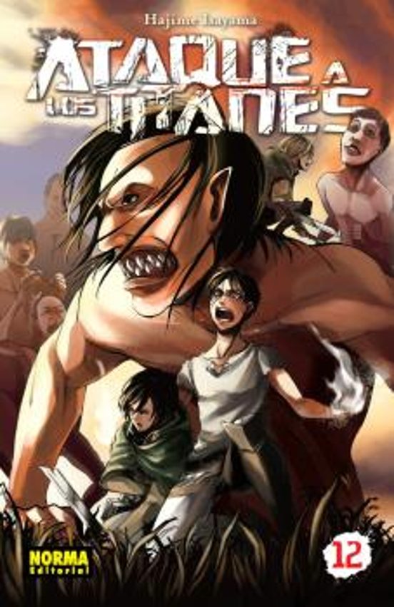 Manga 12 Attack On Titan - NE