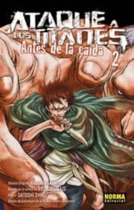 Manga 02 Attack On Titan Antes de la Caída - NE