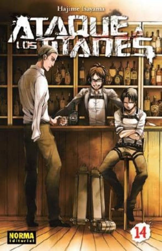 Manga 14 Attack On Titan - NE