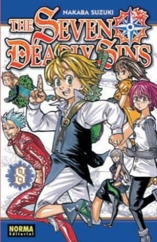 Manga 08 The Seven Deadly Sins - NE