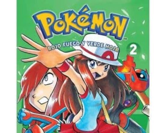 Manga 02 Rojo Fuego y Verde Hoja - Pokémon - NE