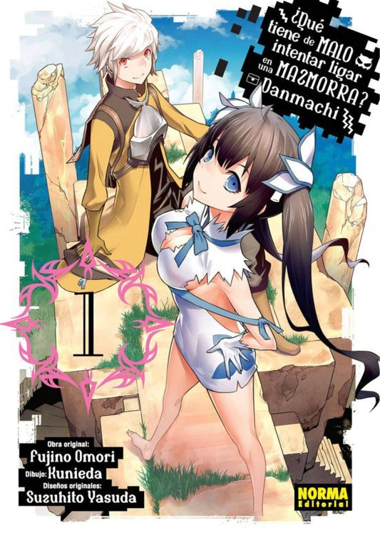 Manga 01 Danmachi - NE
