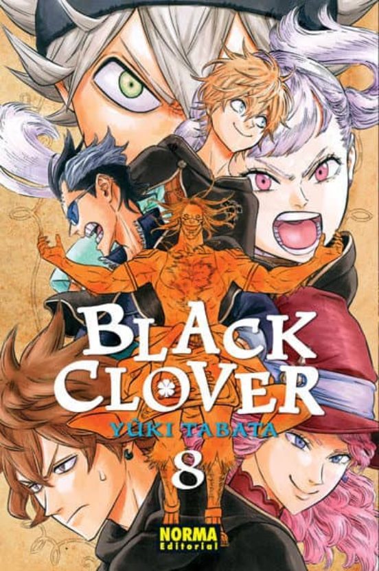 Manga 08 Black Clover - NE