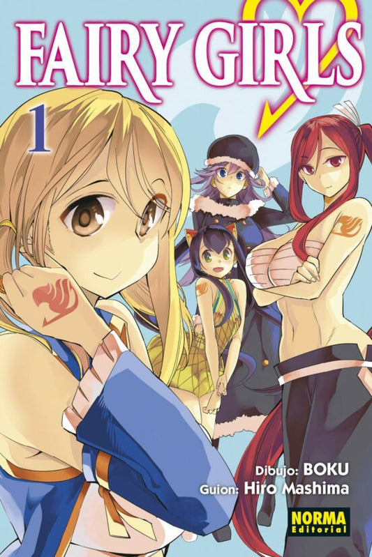Manga 01 Fairy Girls - Hiro Mashima - NE