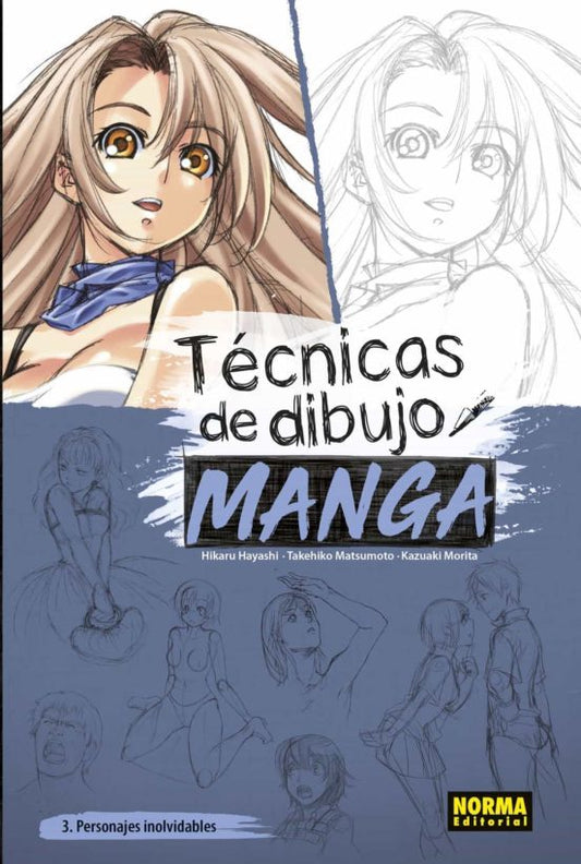 L 03 Técnicas de Dibujo Manga - Personajes Inolvidables - NE