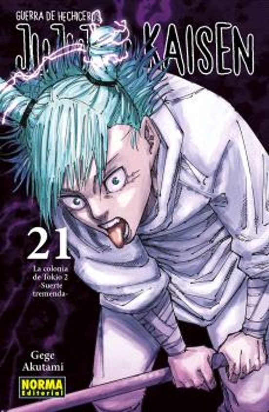 Manga 21 Jujutsu Kaisen - Gege Akutami - NE
