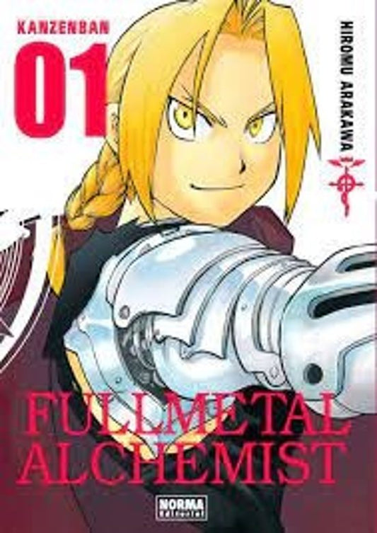 Manga 01 Fullmetal Alchemist - Kanzenban - NE
