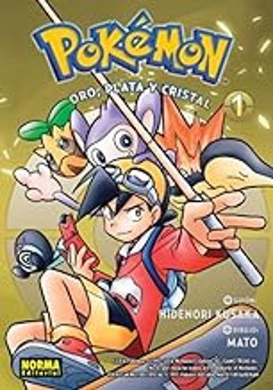 Manga 01 Oro, Plata y Cristal - Pokémon - NE