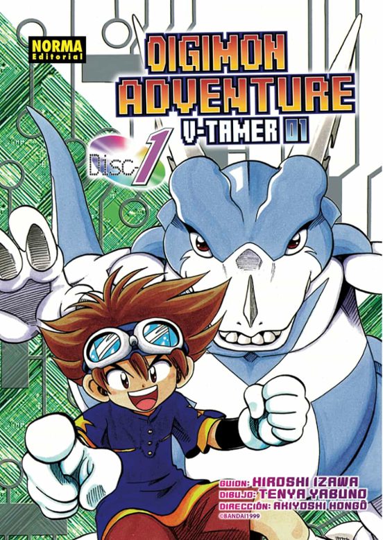 Manga 01 Digimon Adventure: V-Tamer 01 - Hiroshi izawa / Tenya Yabuno - NE