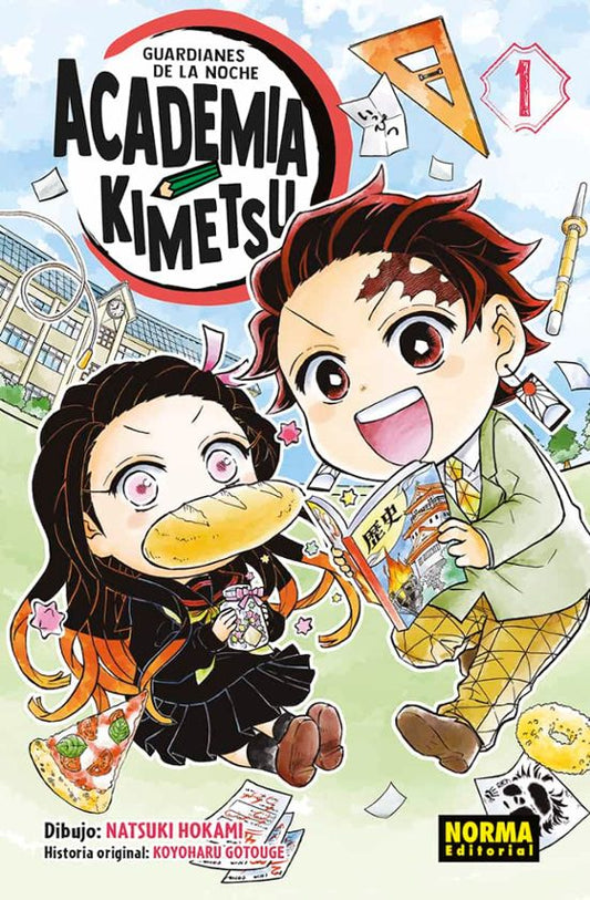 Manga 01 Academia Kimetsu - Guardianes de la Noche - NE
