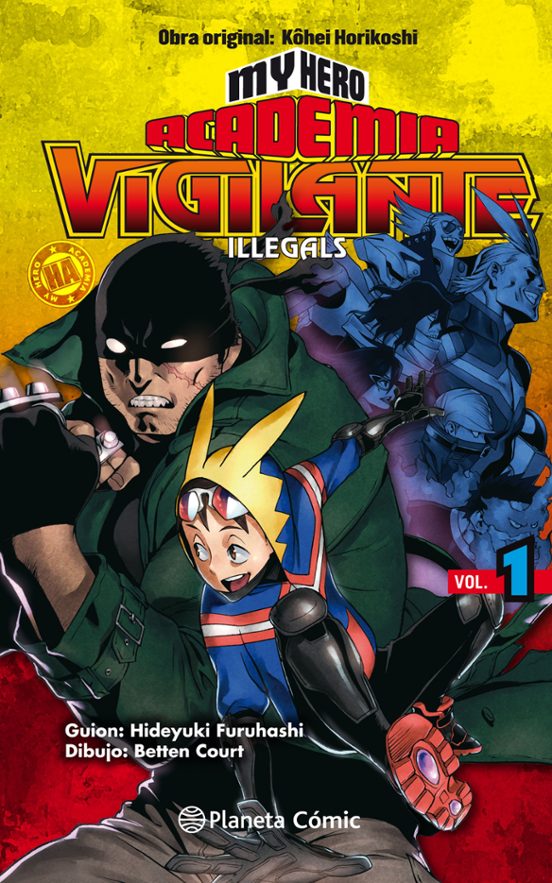 Manga 01 My Hero Academia - Vigilante Illegals - PC