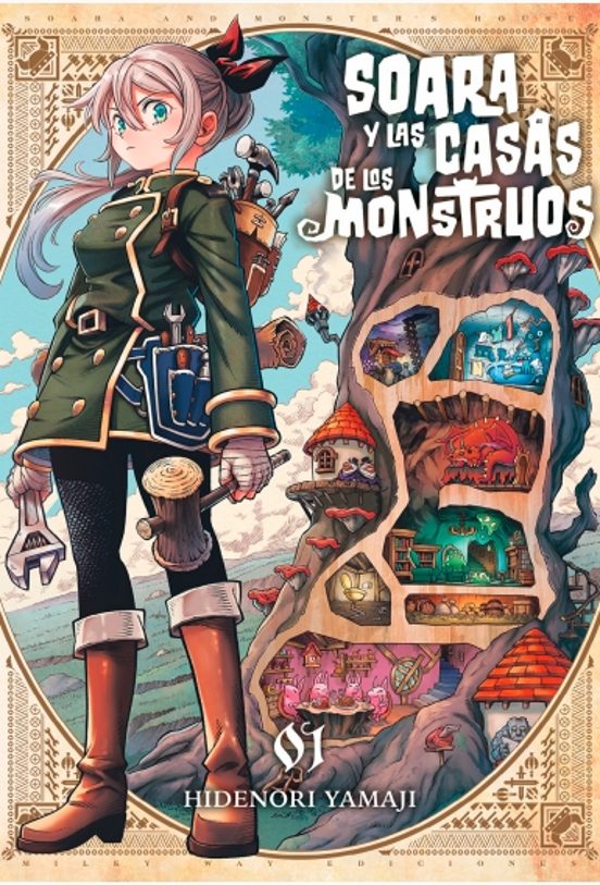 Manga 01 Soara y las Casas de los Monstruos - Hidenori Yamaji - MW