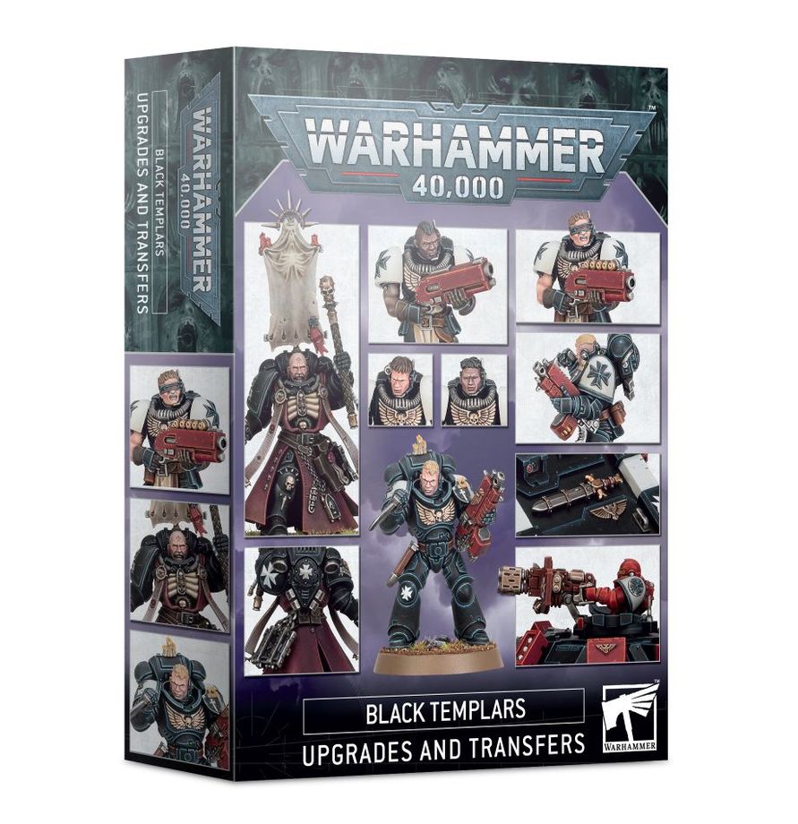 Miniaturas set Templarios Negros: Mejoras y calcomanías - Warhammer 40.000 - GW