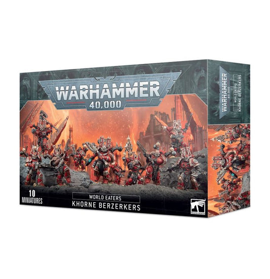 Miniaturas set Khorne Berzerkers - Warhammer 40.000 - GW
