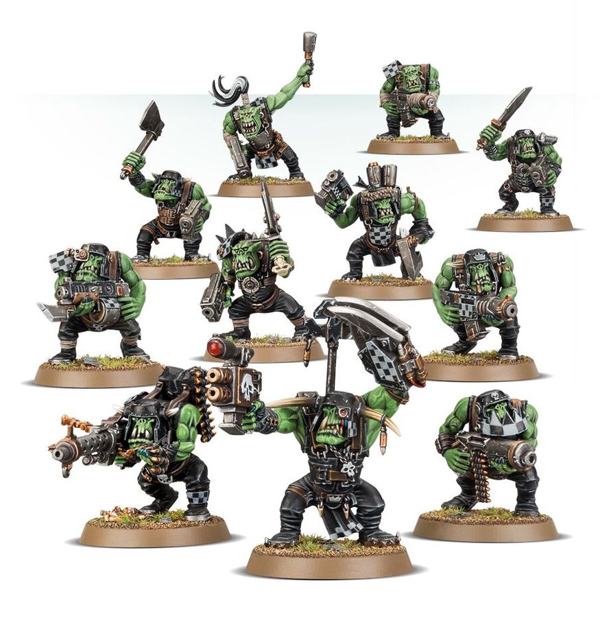 Miniaturas set Ork Boyz - Warhammer 40.000 - GW
