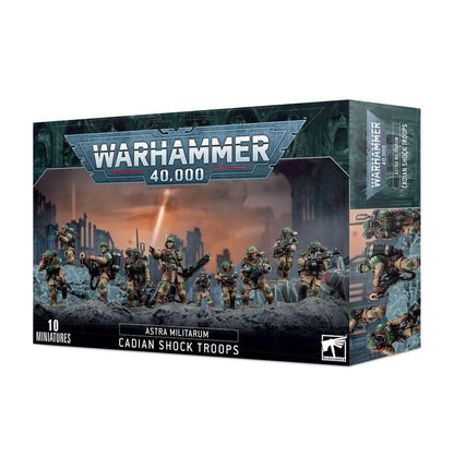 Miniaturas set Cadian Shock Troops - Warhammer 40.000 - GW