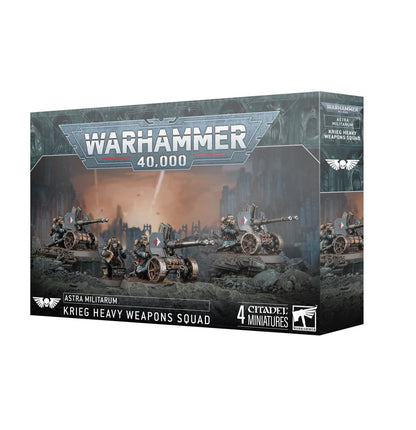 Miniaturas set Krieg Heavy Weapons Squad - Warhammer 40.000 - GW