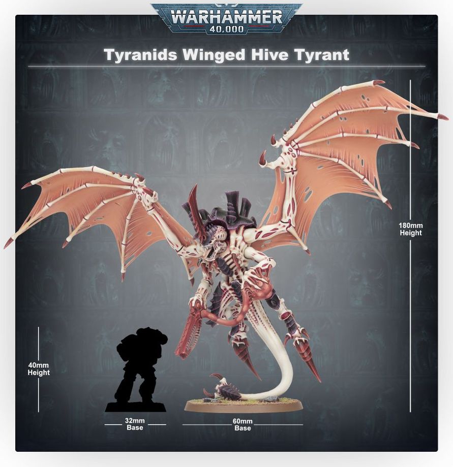 Miniaturas set Hive Tyrant - Warhammer 40.000 - GW