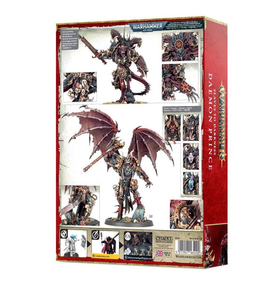 Miniaturas set Daemon Prince - Warhammer Age of Sigmar - GW