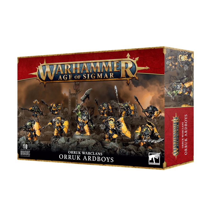 Miniaturas set Orruk Ardboyz - Warhammer Age of Sigmar - GW