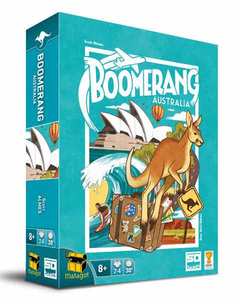 Juego de Mesa Boomerang Australia - JDM