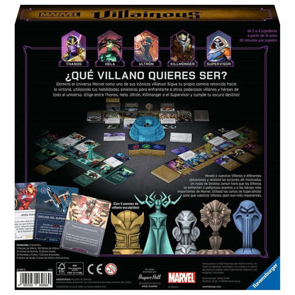 Juego de Mesa Marvel Villainous- JDM