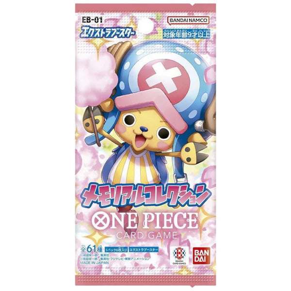 Sobre Booster EB-01 Memorial - One Piece Tcg [JP]