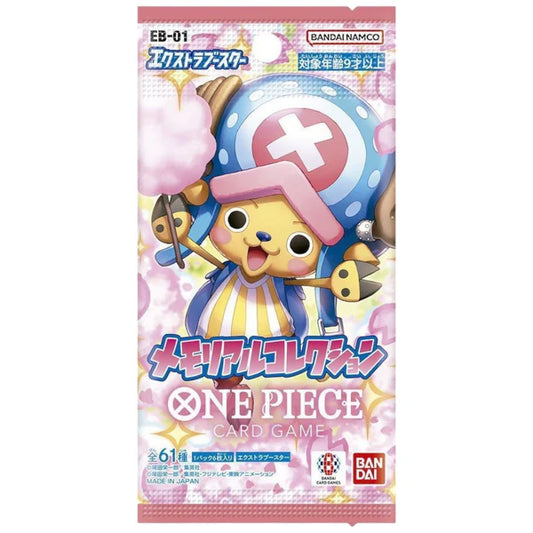 Sobre Booster EB-01 Memorial - One Piece Tcg [JP]
