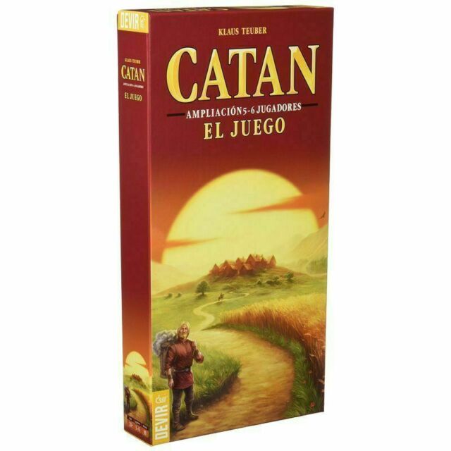 Juego de Mesa Colonizadores de Catán 5-6 jugadores - JDM