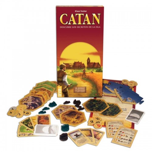 Juego de Mesa Colonizadores de Catán 5-6 jugadores - JDM