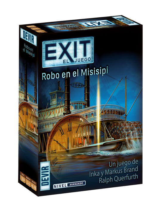 Juego de Mesa Exit: Robo en el Misisipi: Avanzado - JDM