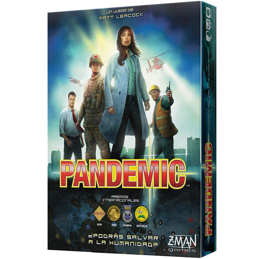 Juego de Mesa Pandemic: ¿Podrás Salvar a la Humanidad? - JDM